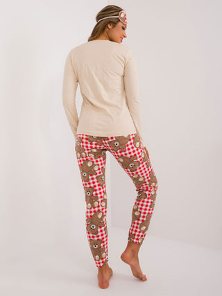 Piżama-CLM-PI-90167/2618.33P-beżowy