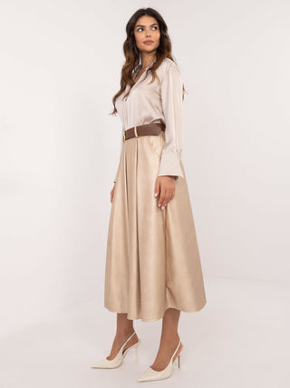 Spódnica-DHJ-SD-18760.06P-beżowy