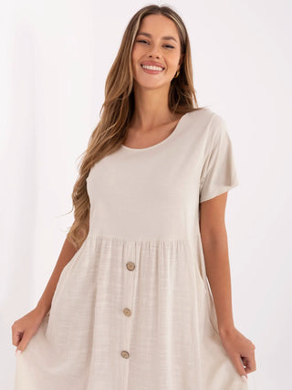 Sukienka-MO-SK-1005.67-beżowy