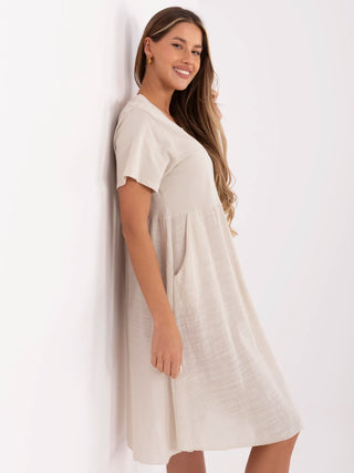 Sukienka-MO-SK-1005.67-beżowy