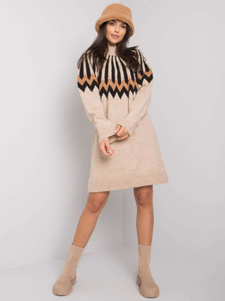 Sukienka-LC-SK-0098.37X-beżowy