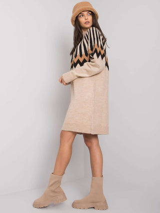 Sukienka-LC-SK-0098.37X-beżowy