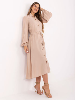 Sukienka-LK-SK-509813.95-beżowy