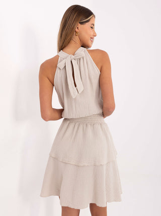 Sukienka-MI-SK-92166.71P-beżowy