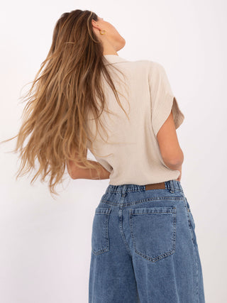 Koszula-MO-KS-53035.95-beżowy