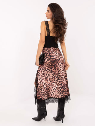 Spódnica-MI-SD-G9143.65-beżowy