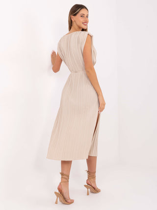 Sukienka-DHJ-SK-21309.96-beżowy