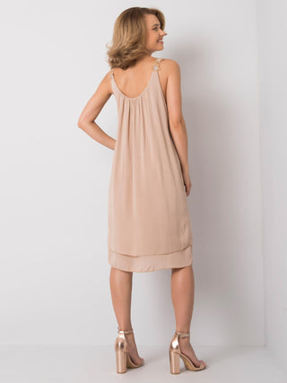 Sukienka-TW-SK-BI-22002.14-beżowy