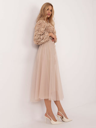 Spódnica-DHJ-SD-19568.13X-beżowy