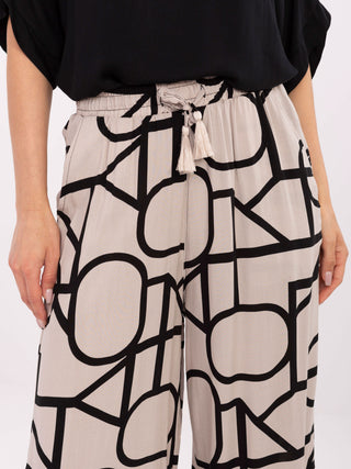 Spodnie-D73771M62237G-beżowy