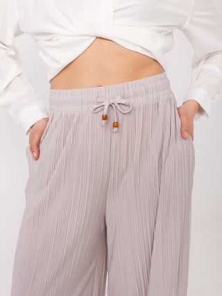 Spodnie-D16080AB62392D2-beżowy