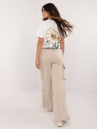 Spodnie-D10608BC62434A1-beżowy