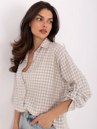 Koszula-MO-KS-1802.84-biało-beżowy