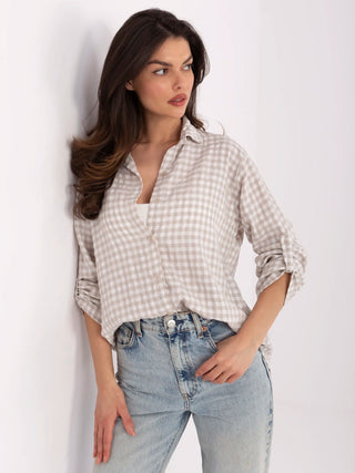 Koszula-MO-KS-1802.84-biało-beżowy