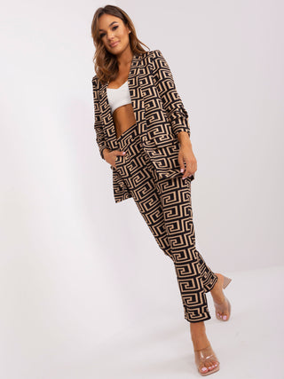 Marynarka-DHJ-MA-7684AB-3.92P-czarno-beżowy