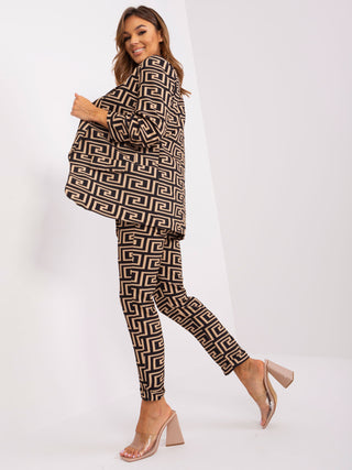 Marynarka-DHJ-MA-7684AB-3.92P-czarno-beżowy