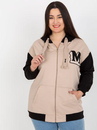 Bluza-RV-BL-8272.85-czarno-beżowy