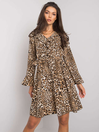 Sukienka-DHJ-SK-13891B-2.72P-czarno-beżowy