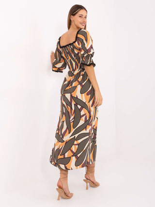 Sukienka-LK-SK-510095.89-beżowy