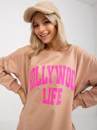 Bluza-VI-BL-3102.01P-beżowo-różowy