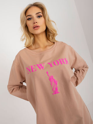 Bluza-VI-BL-3212.15X-beżowo-różowy
