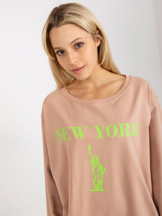 Bluza-VI-BL-3212.15X-beżowo-zielony