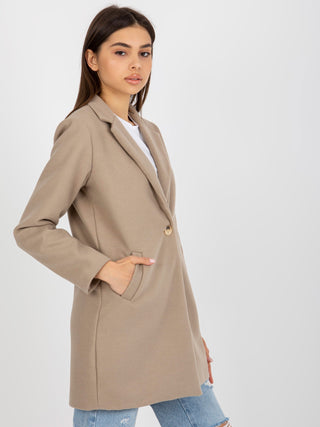 Płaszcz-TW-PL-BI-27992.12X-beżowy