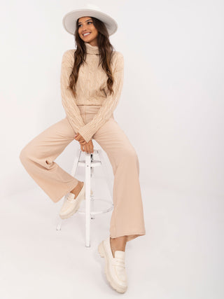 Sweter-AT-SW-23445.00-beżowy