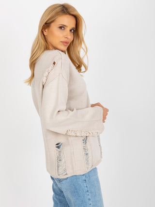 Sweter-BA-SW-8043.03-beżowy