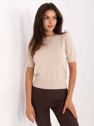 Sweter-PM-SW-N30088.21-beżowy