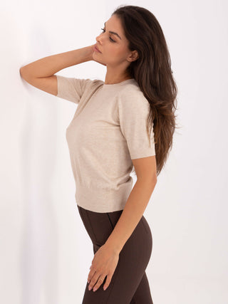 Sweter-PM-SW-N30088.21-beżowy