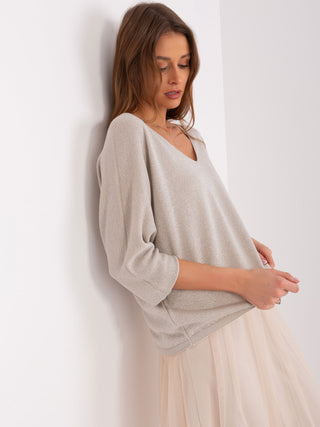 Sweter-GL-SW-DY9517.29-beżowy