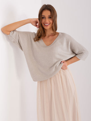 Sweter-GL-SW-DY9517.29-beżowy