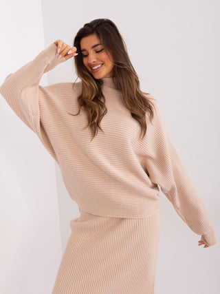 Sweter-AT-SW-2346.00P-beżowy