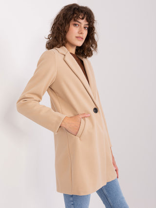 Płaszcz-TW-PL-BI-27992-1.06-beżowy