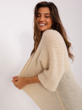 Kardigan-DHJ-SW-6611.12P-beżowy