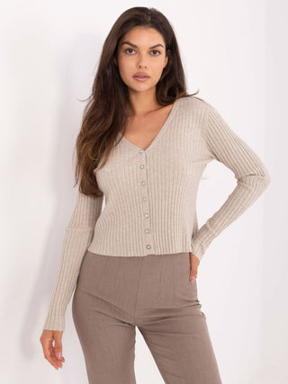 Sweter-PM-SW-R1639.27-beżowy
