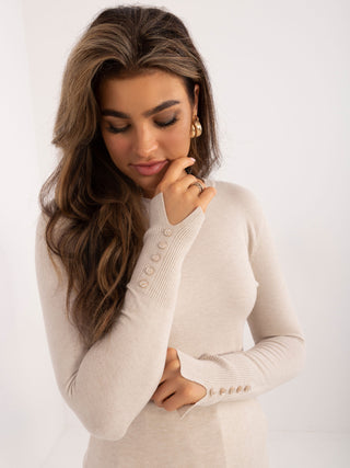 Sweter-PM-SW-LV308.98-beżowy