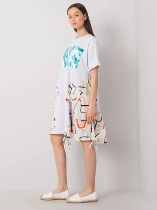 Sukienka-DHJ-SK-13117.41P-biało-beżowy