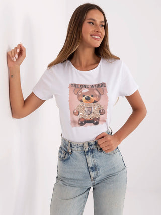 T-shirt-NM-TS-NG25285.74P-biało-beżowy