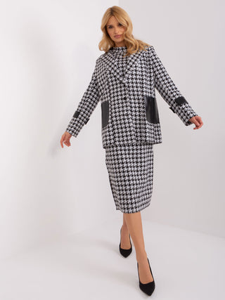 Marynarka-LK-MA-509511.99-biało-czarny