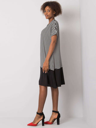 Sukienka-TO-SK-1630.71P-biało-czarny