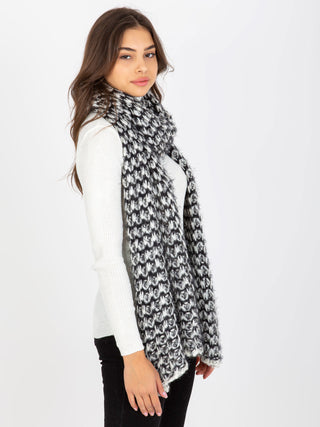 Szalik-AT-SZ-3710.88-biało-czarny