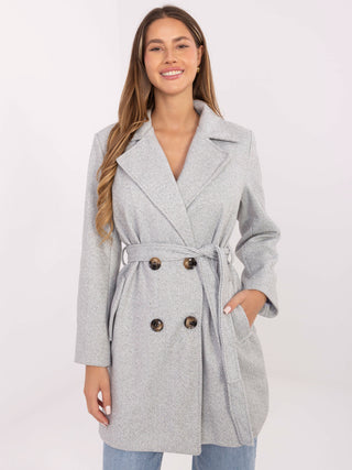 Płaszcz-IT-PL-A9590.85-jasny szary