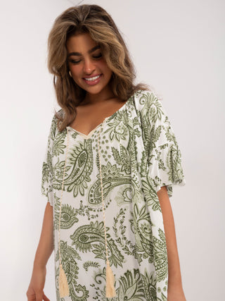 Sukienka-DHJ-SK-85808.16-khaki