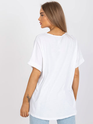 T-shirt-DHJ-TS-6860.26X-biało-żółty