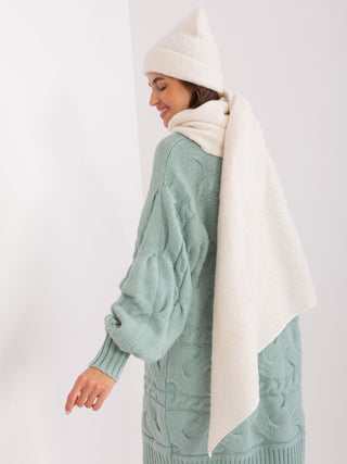 Szalik-D90012Y72028D-biały