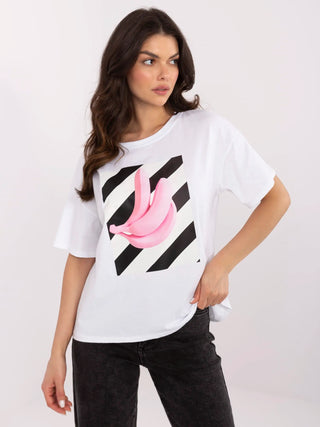 T-shirt-MI-TS-M3221.40P-biały