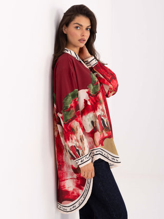 Koszula-IT-KS-18729.12-bordowy