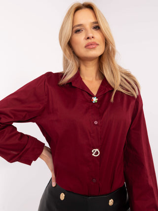 Koszula-DHJ-KS-20132.04P-bordowy